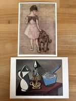 AK mit Kunst von Pablo Picasso