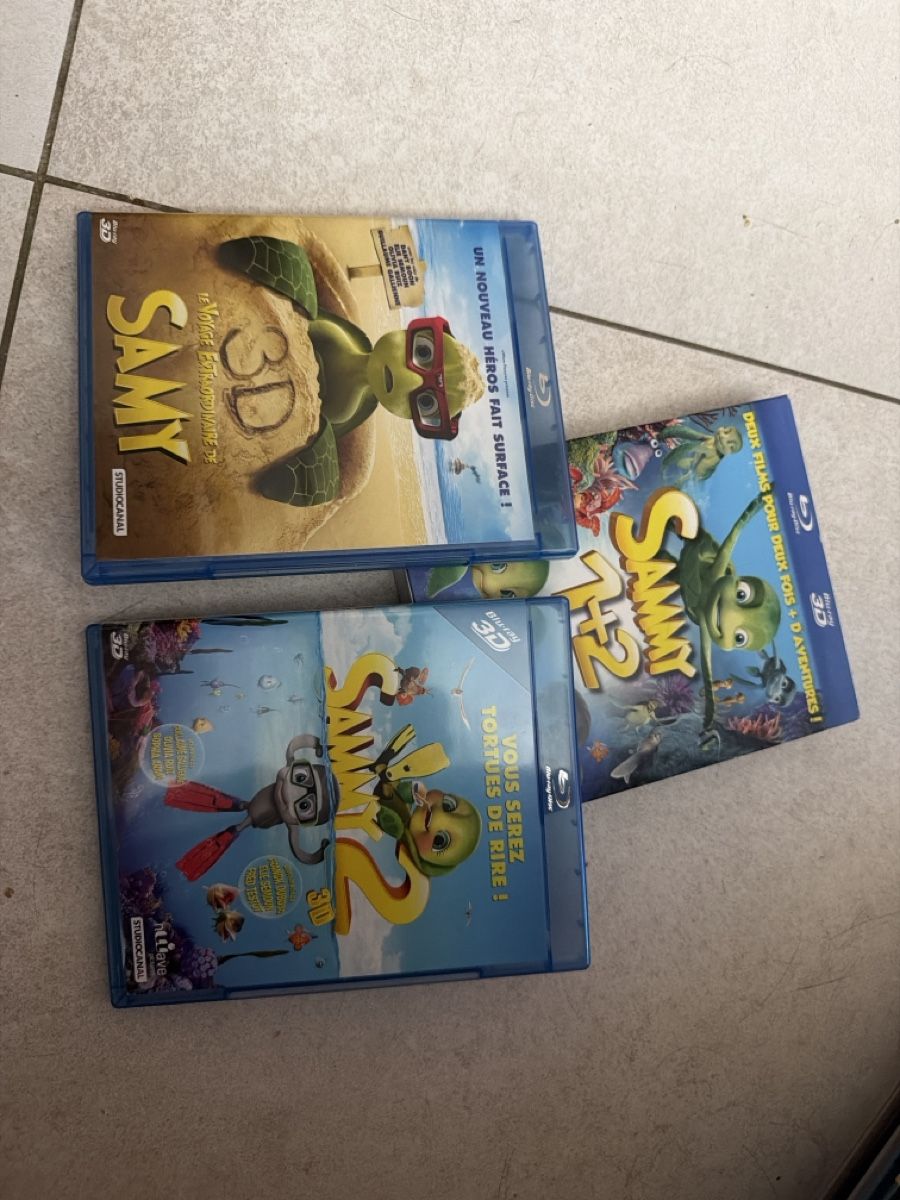 Tous les DVDs: Sammy's Great Escape 3D Blu-ray Bundle New – D'occasion à Martigny par Jacoosh1234