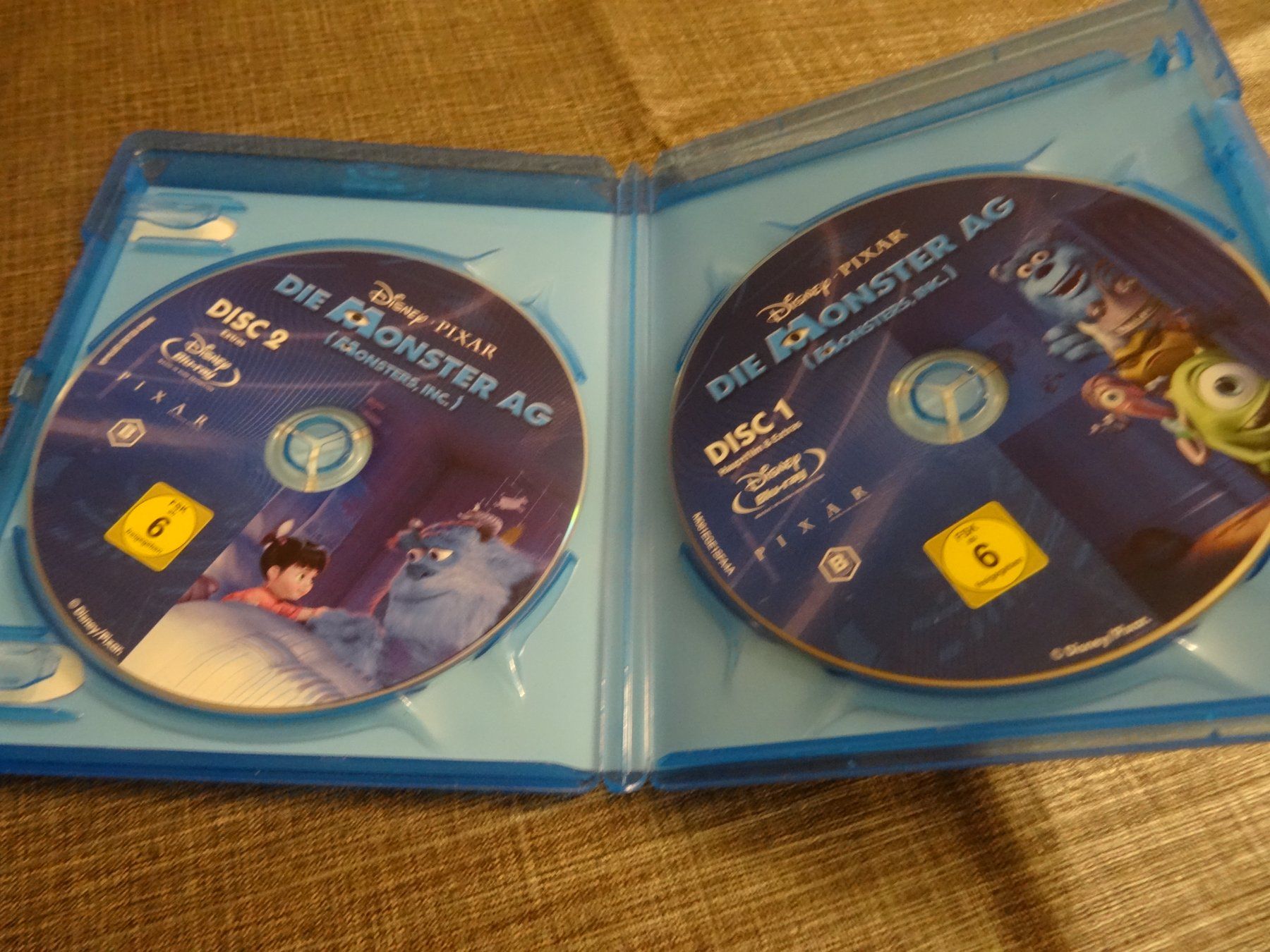 Tutti i DVDs: Die Monster AG (Disney Pixar) - Blu-ray – Usato da Olten venduto da Disc-Verkauf 1