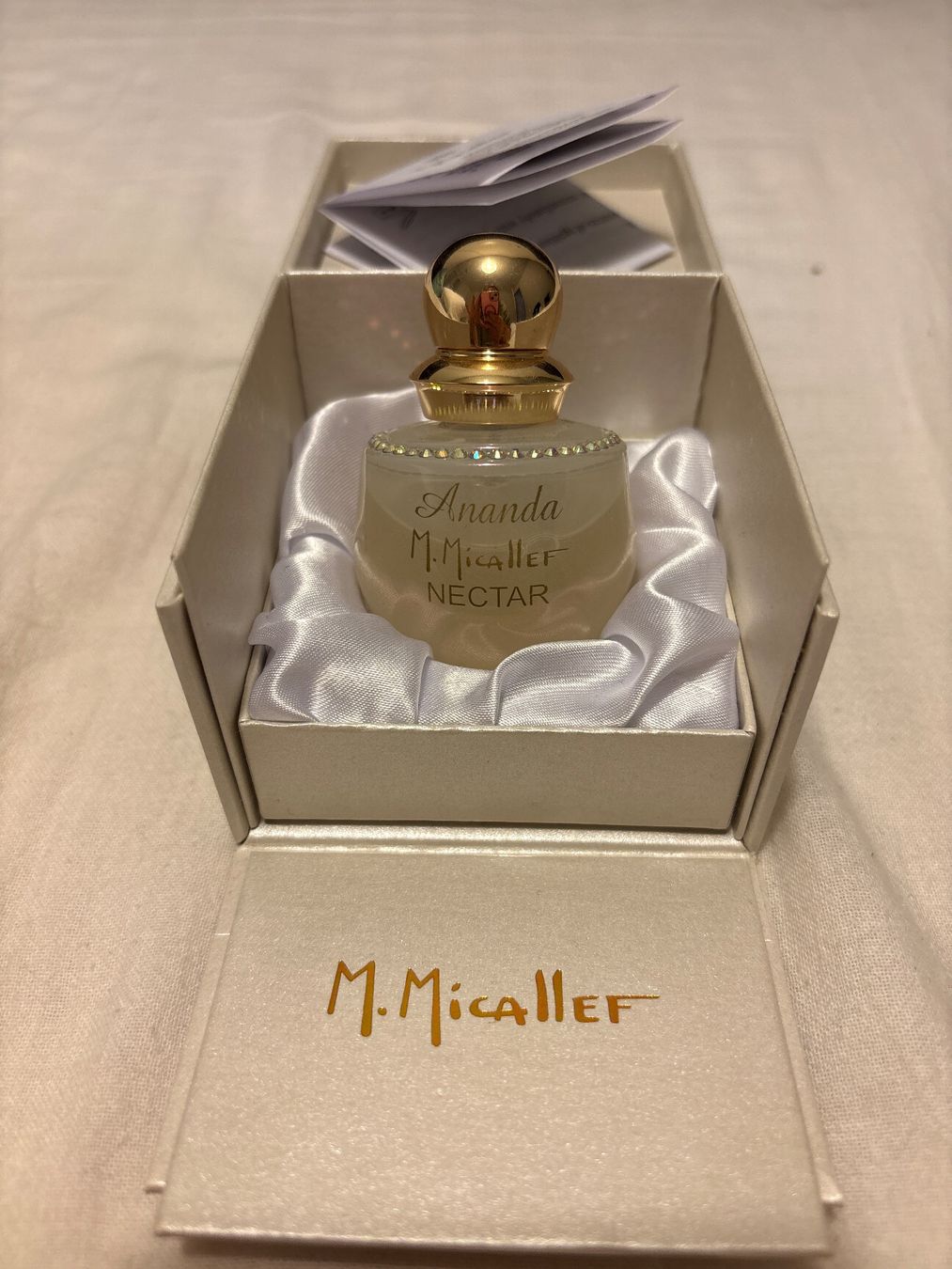 Profumi & Eau de Toilette: M.Micallef Ananda Nectar – Nuovo e nell'imballaggio originale da Winterthur venduto da elisaK