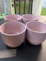 4 Schalen rosa wie neu