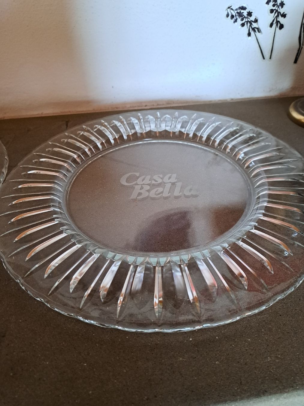 Servierplatten: Casa Bella Glas Teller Set, 2 Stk,  – Neu (gemäss Beschreibung) aus Kölliken von Upcycling-by-Mc-TAM 5