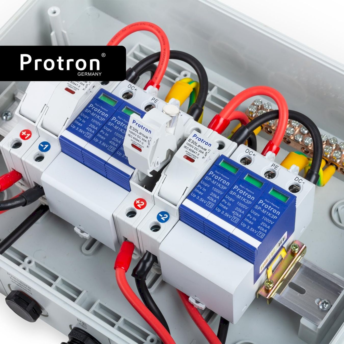 Dispositivi a energia solare: Protron PV GAK Solar Anschlusskasten – Nuovo e nell'imballaggio originale da Bottighofen venduto da zaap 4