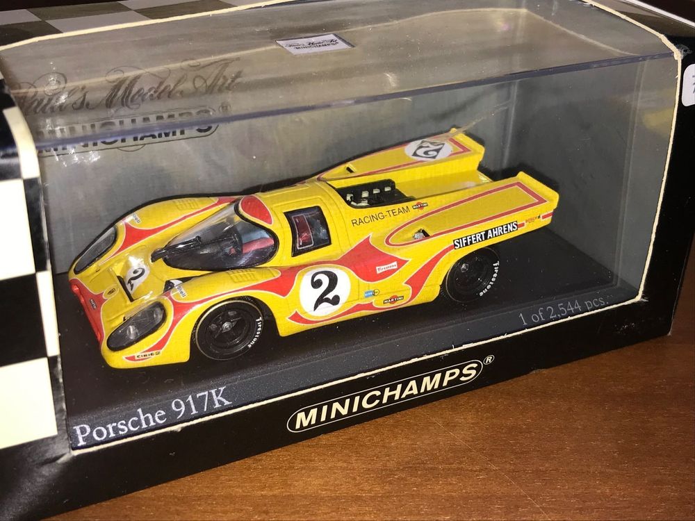 Maquette Spark 1:43 Porsche 917 #2 - 2ème Place 9H Kyalami 1970 - Neuf Sous Boîte