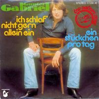 Gabriel Gunter - Ich schlaf' nicht gern allein ein (7")