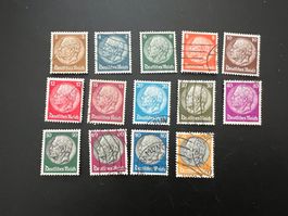 Deutsches Reich 1933  MiNr. 482-495  gest.  (5038)