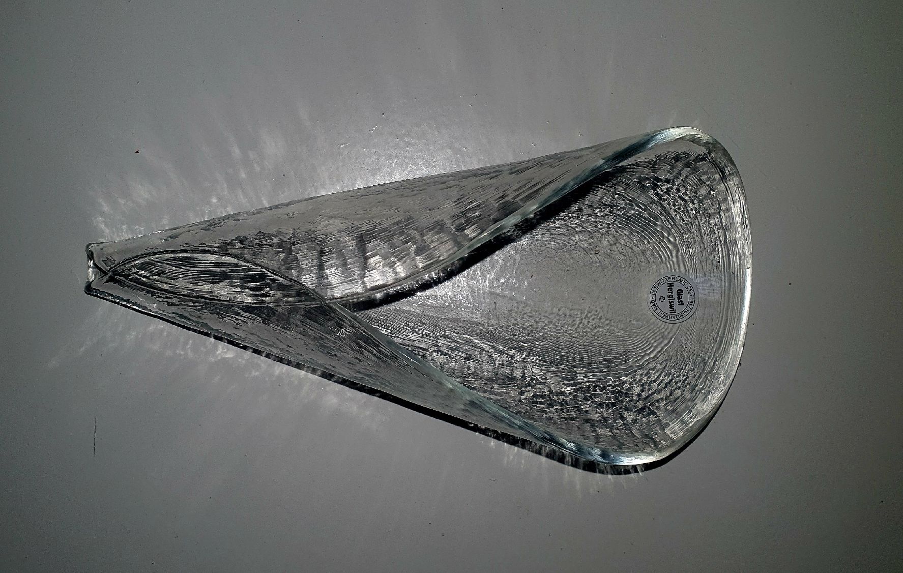 Glasi Hergiswil Gläser: Glasi Hergiswil.Tüte klein – Neu (gemäss Beschreibung) aus Zürich von Philotimo 1