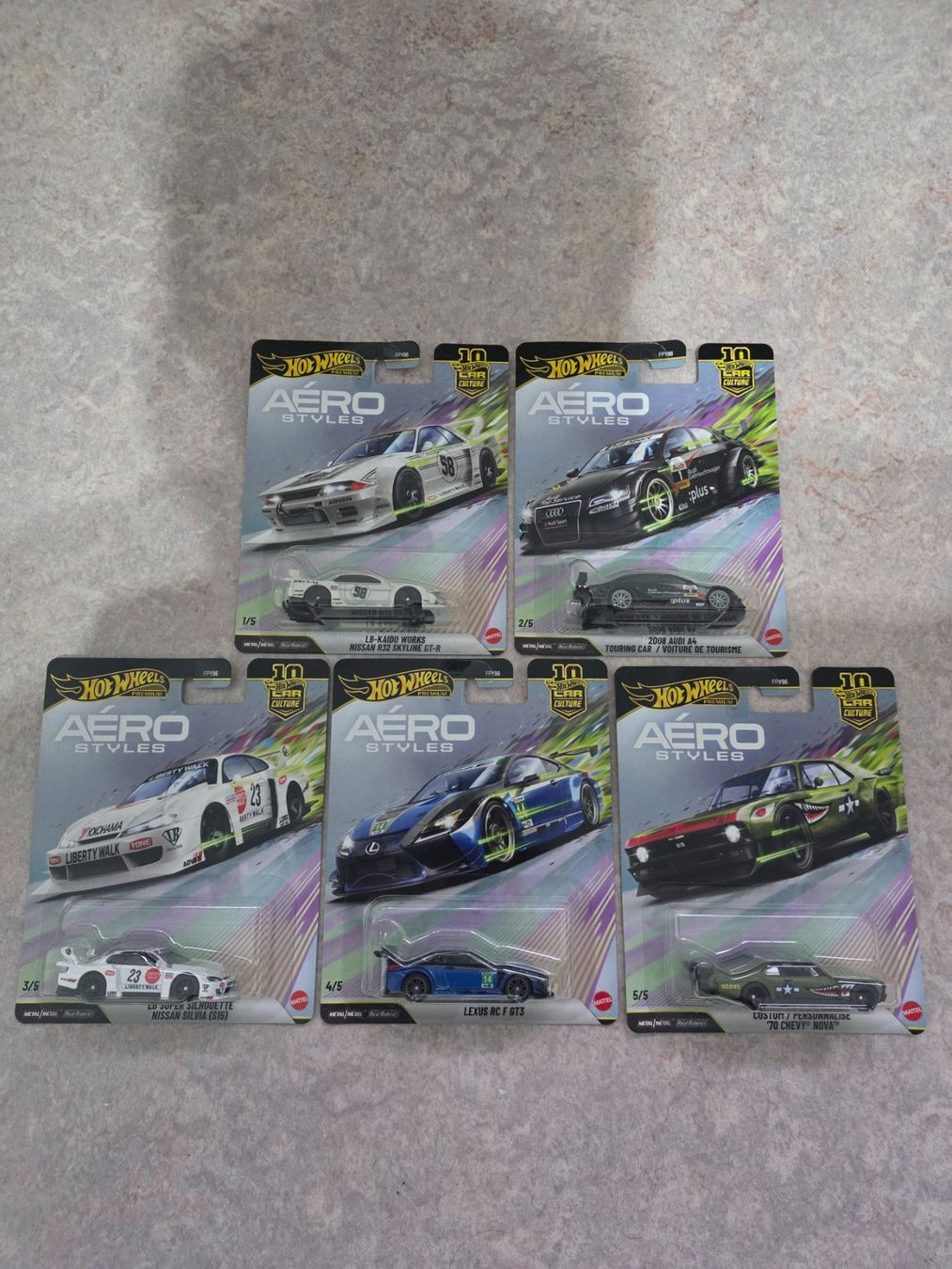 Hot Wheels Modellautos: Hot Wheels Premium AÉRO STYLE – Neu und originalverpackt aus Laupen ZH von dav_25wm 1