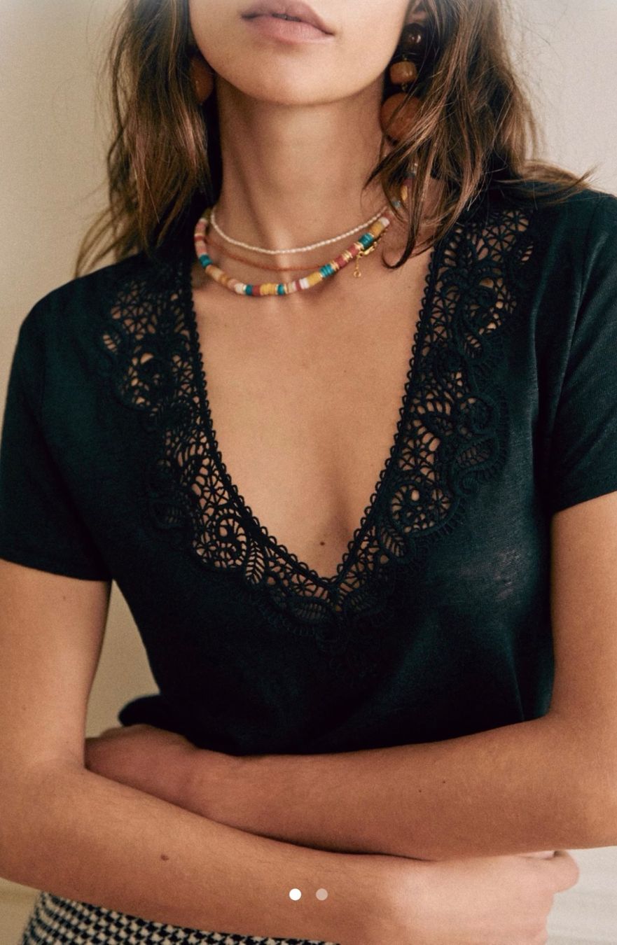 Sezane Top: T shirt Sezane mina – Nuovo (secondo la descrizione) da Grandson venduto da fle_vb7f 3