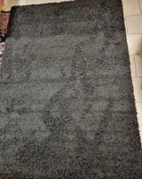 Neuer, dicker Flor Teppich, 160x230x2 cm, Farbe Anthrazit