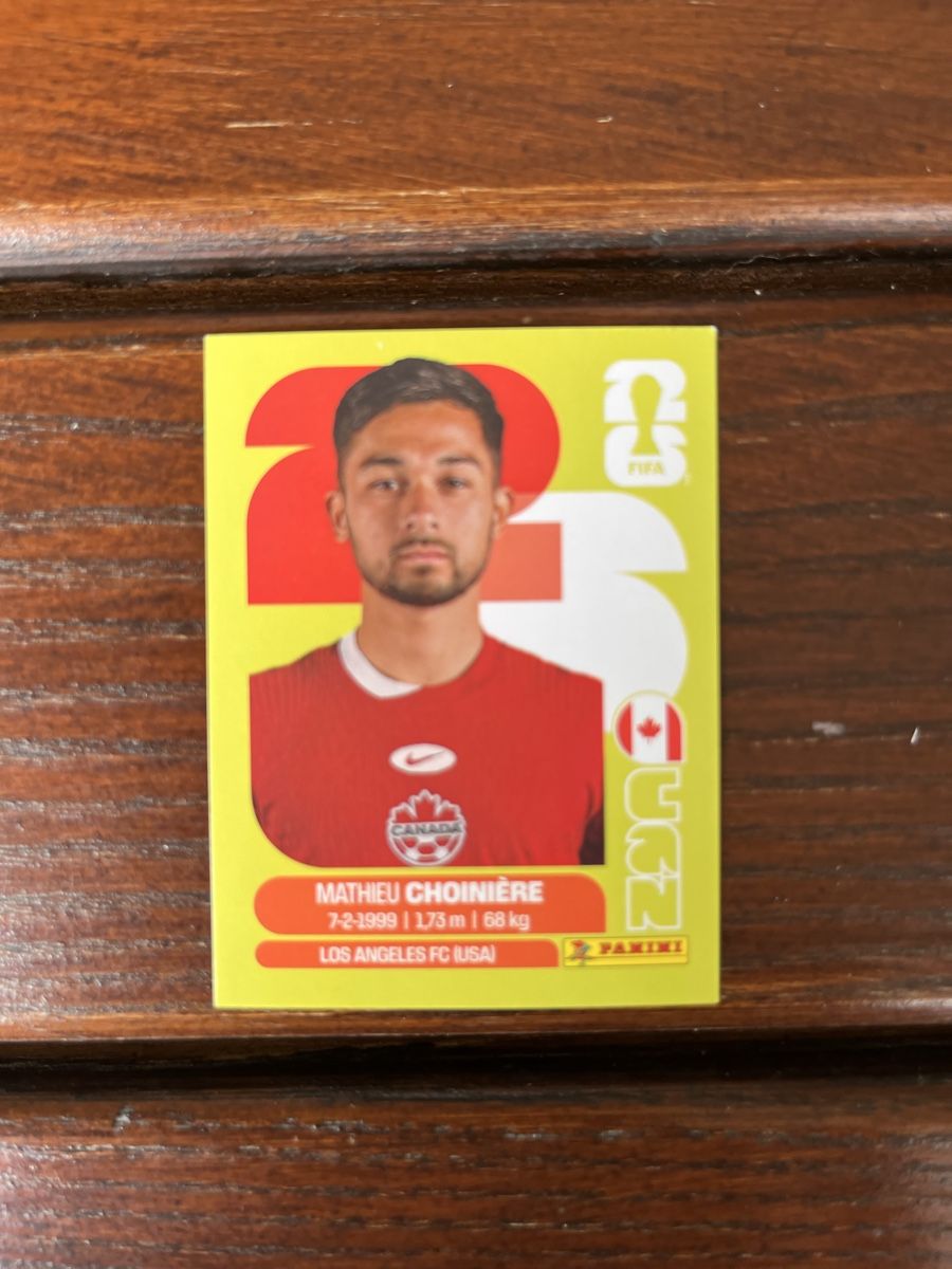 Panini Sammelbilder & Trading cards: FIFA World Cup 2026 StickerCAN  15 Mathieu Choiniere Panini – Neu (gemäss Beschreibung) aus Urdorf von Tmata