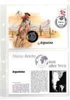 Argentinien_1984_Münzbrief mit Beschreibung