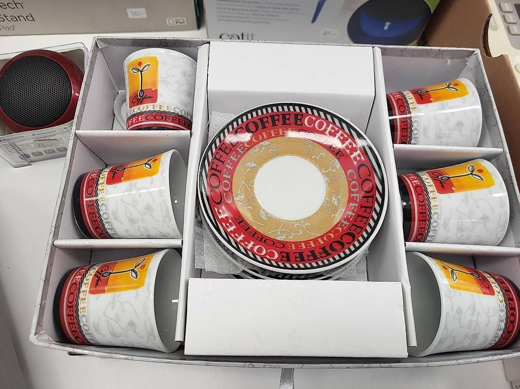 Tassen: Set da caffè nuovo – Neu und originalverpackt aus Sonvico von nuvola04