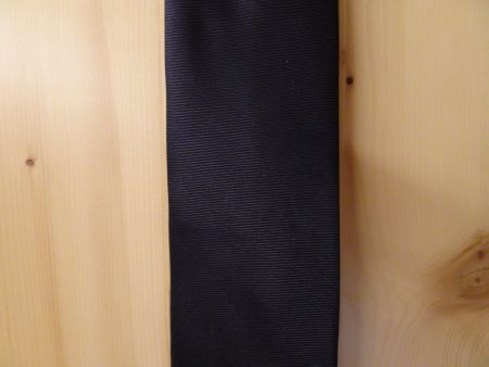 Canda 100% Seiden Krawatte uni schwarz - 426164