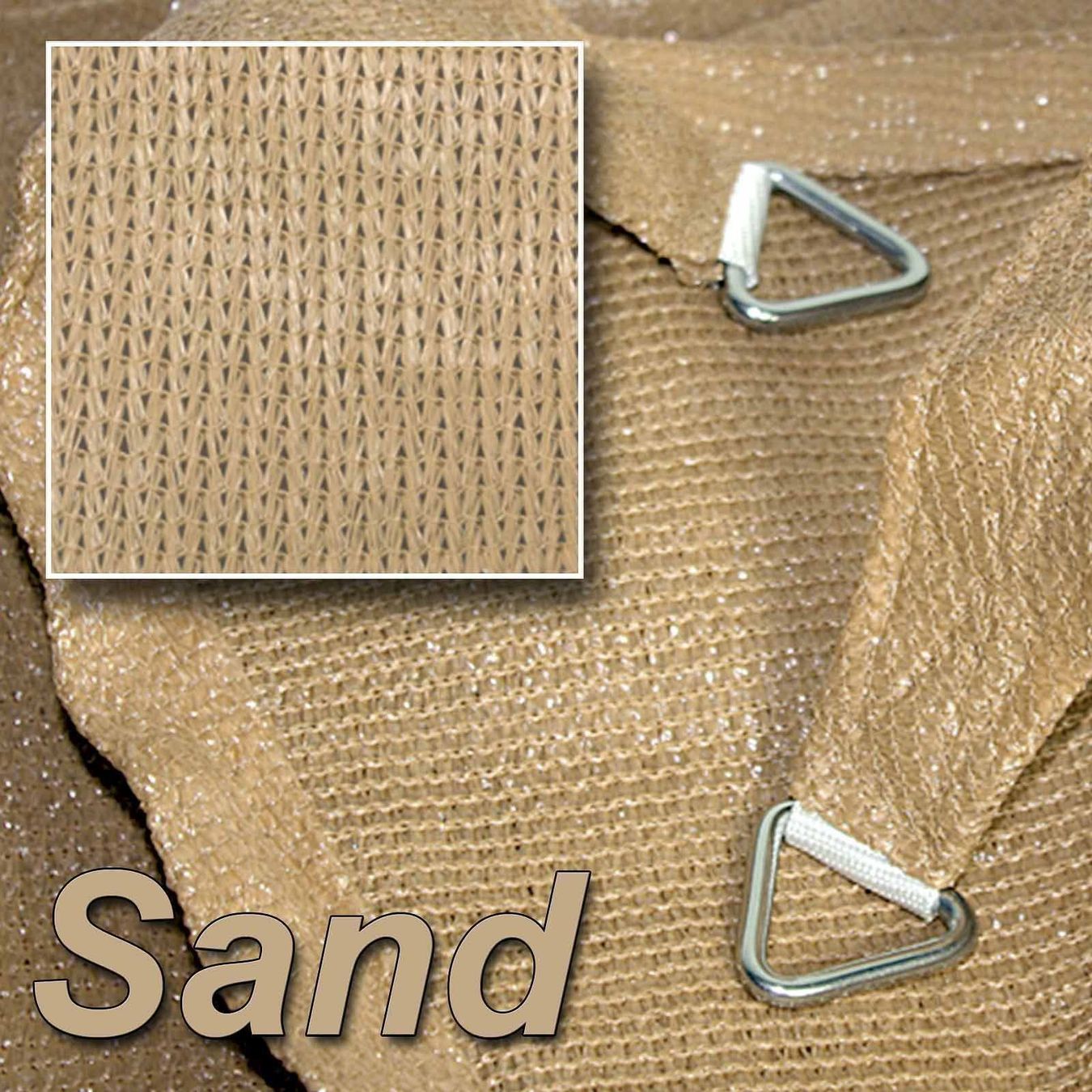 Tende da sole: Sonnensegel 6 x 7m, Rechteck, Farbe sand – Nuovo e nell'imballaggio originale da Benken SG venduto da Rolf8677 4