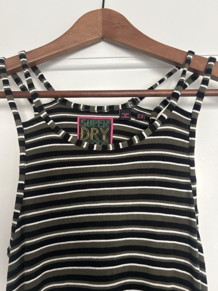 Superdry Vestiti: Superdry Kleid gestreift Grösse 42 neuwertig – Usato da Bern venduto da Slouana 1