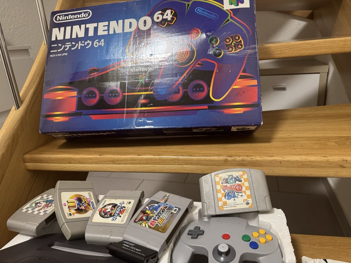 Nintendo Console: Nintendo 64 in Originalverpackung mit Controller, 5 Spielen  – Usato da Reutigen venduto da mil_cqq2 6