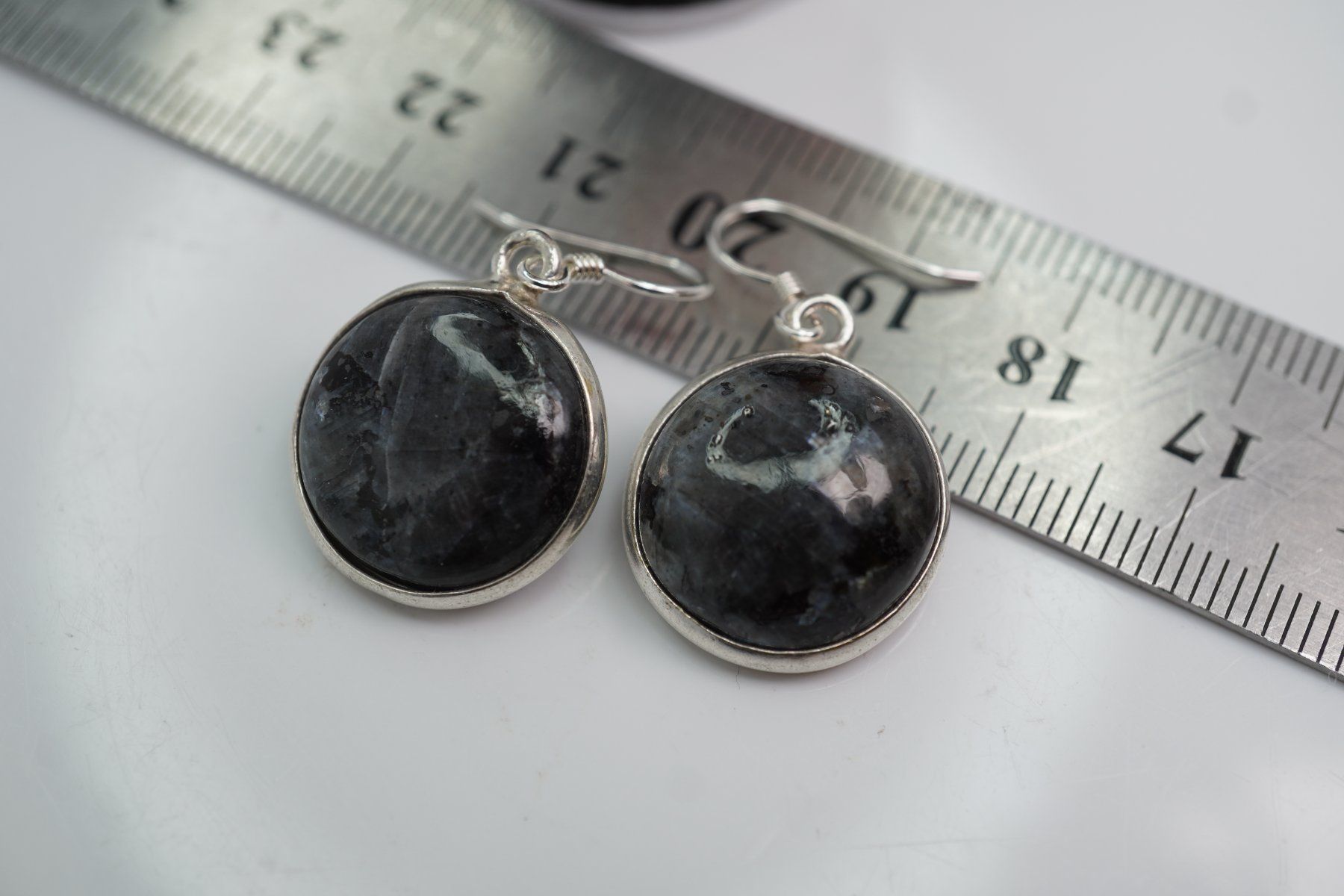 Orecchini pendenti & Orecchini a lobo: Labradorit      Ohrhänger     Silber Sehr Schön – Nuovo e nell'imballaggio originale da Eschenbach SG venduto da topstone 7