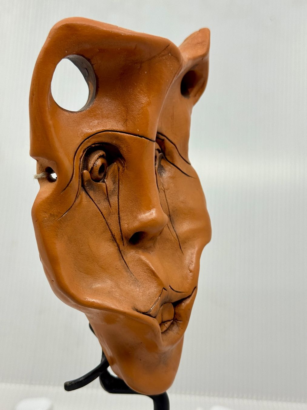 Sculture & Statue: Wandmaske, Keramikgesicht – Usato da Genève venduto da Greg_8ff 4