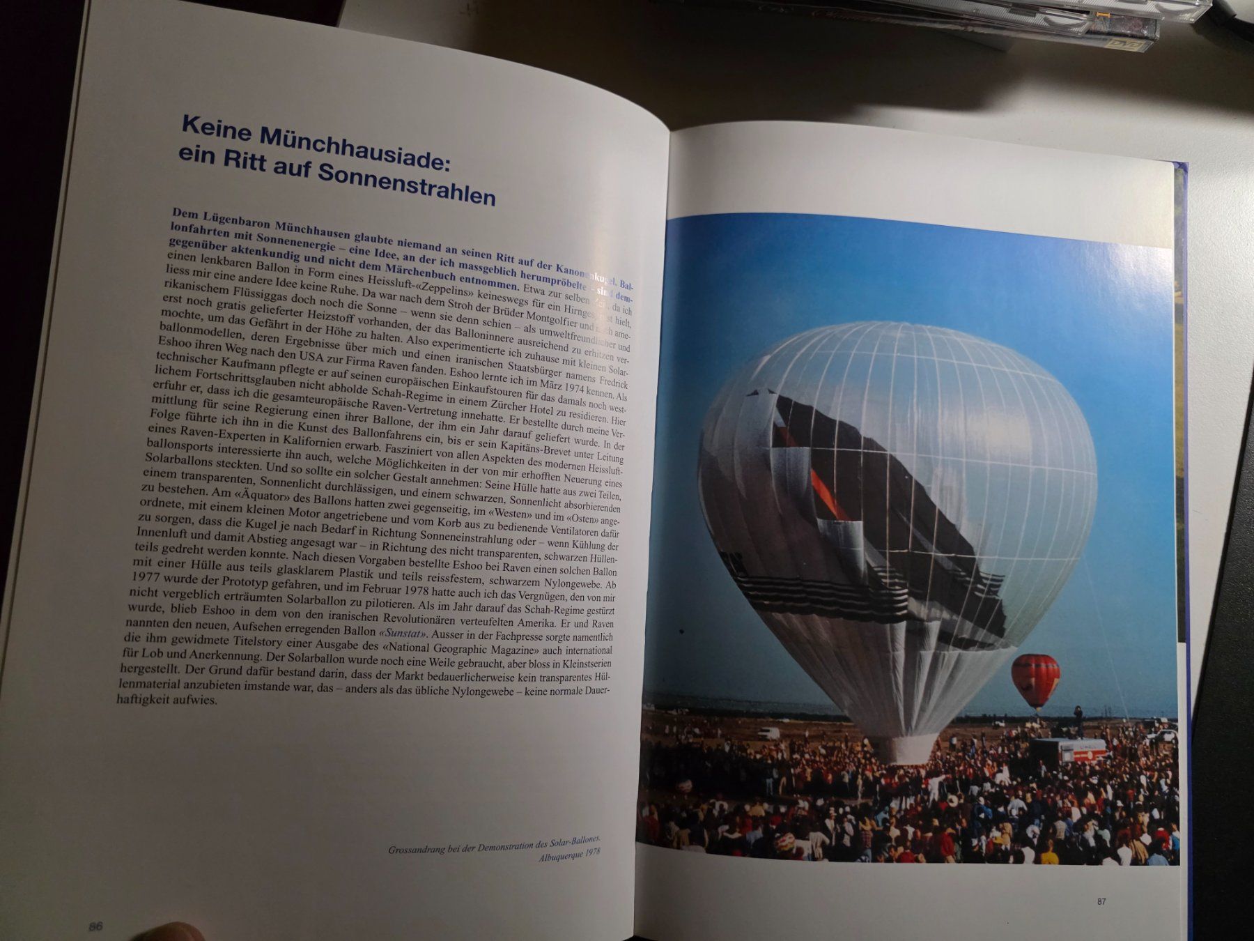 Libri: Abenteuer Heissluftballon - Kurt Rünzi - 2001 – Usato da Walterswil BE venduto da Lonitti 3