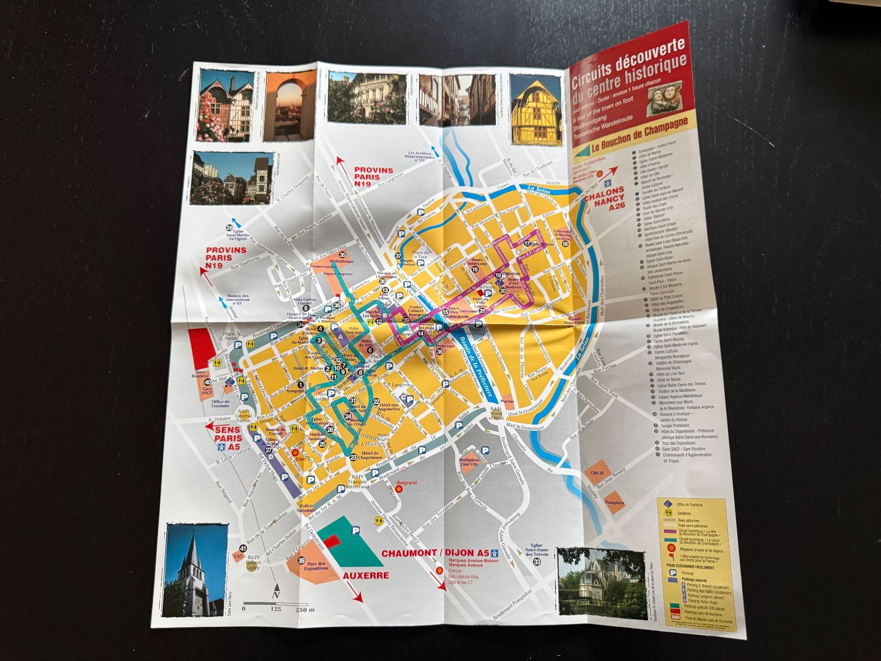 Cartine & Atlanti: Troyes en Champagne: Stadtplan / Reiseführer – Usato da Erstfeld venduto da Mario_boe0 1