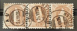 3-Streifen Stehende Helvetia 100B
