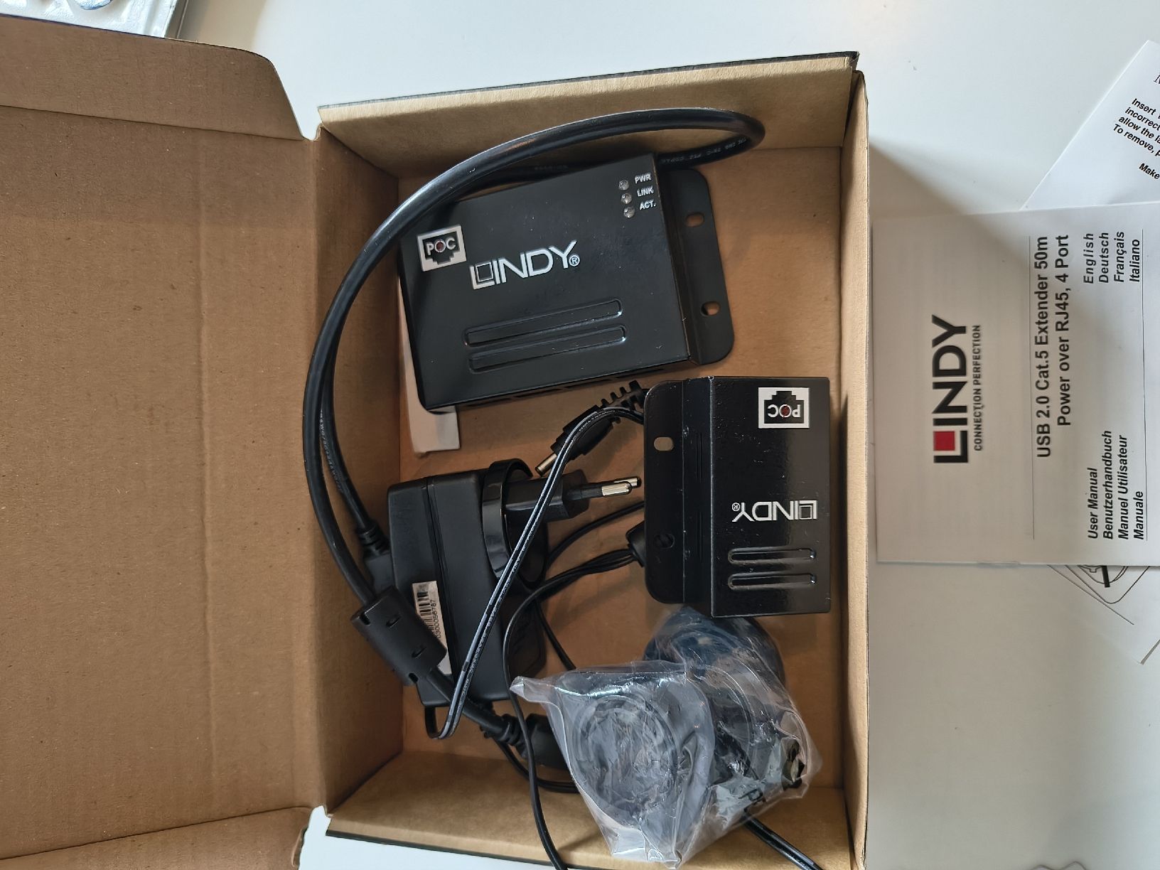 Cavi: lindy usb extender 50m – Usato da Zürich venduto da Mentalo 3