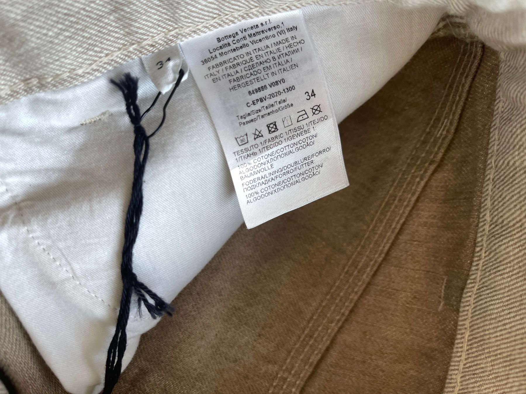 Jeans: New jeans Bottega Veneta – Nuovo e nell'imballaggio originale da Lugano venduto da juledo 4
