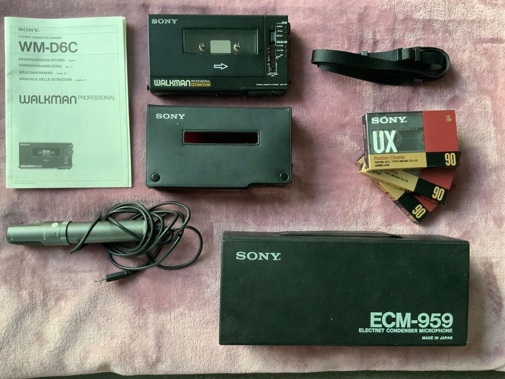 SONY WALKMAN PROFESSNAL & アウトレット ECM-959