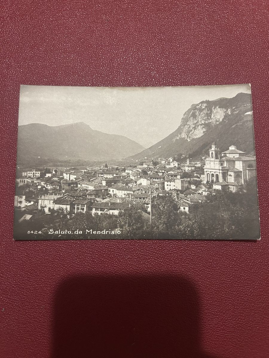 Cartoline postali: Saluto da Mendrisio  – Usato da Breganzona venduto da Milesbo