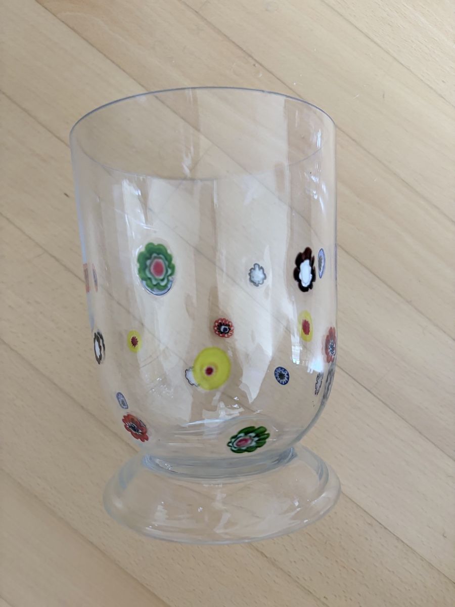 Murano Vasen & Gefässe: Murano Millefiori glas vase – Neu (gemäss Beschreibung) aus Zürich von Michelleanca 1