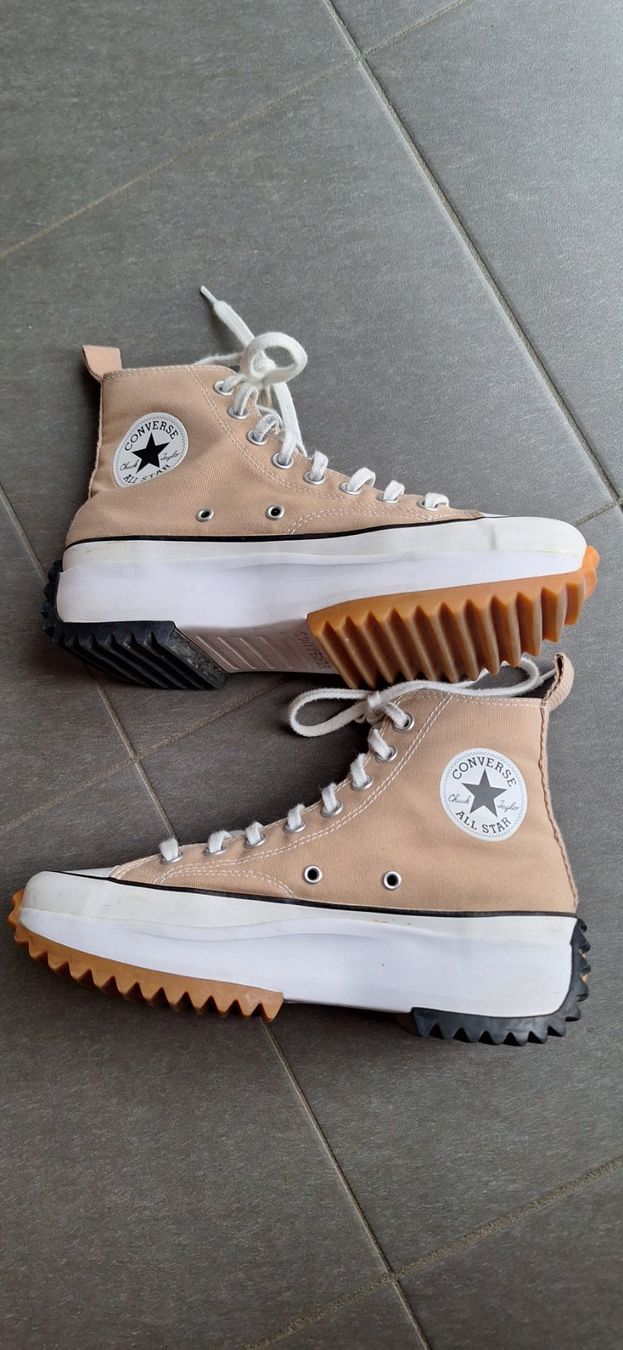 Converse Damenschuhe: Converse, RUN STAR HIKE, beige-brune – Neu (gemäss Beschreibung) aus Lussery-Villars von pousinete02