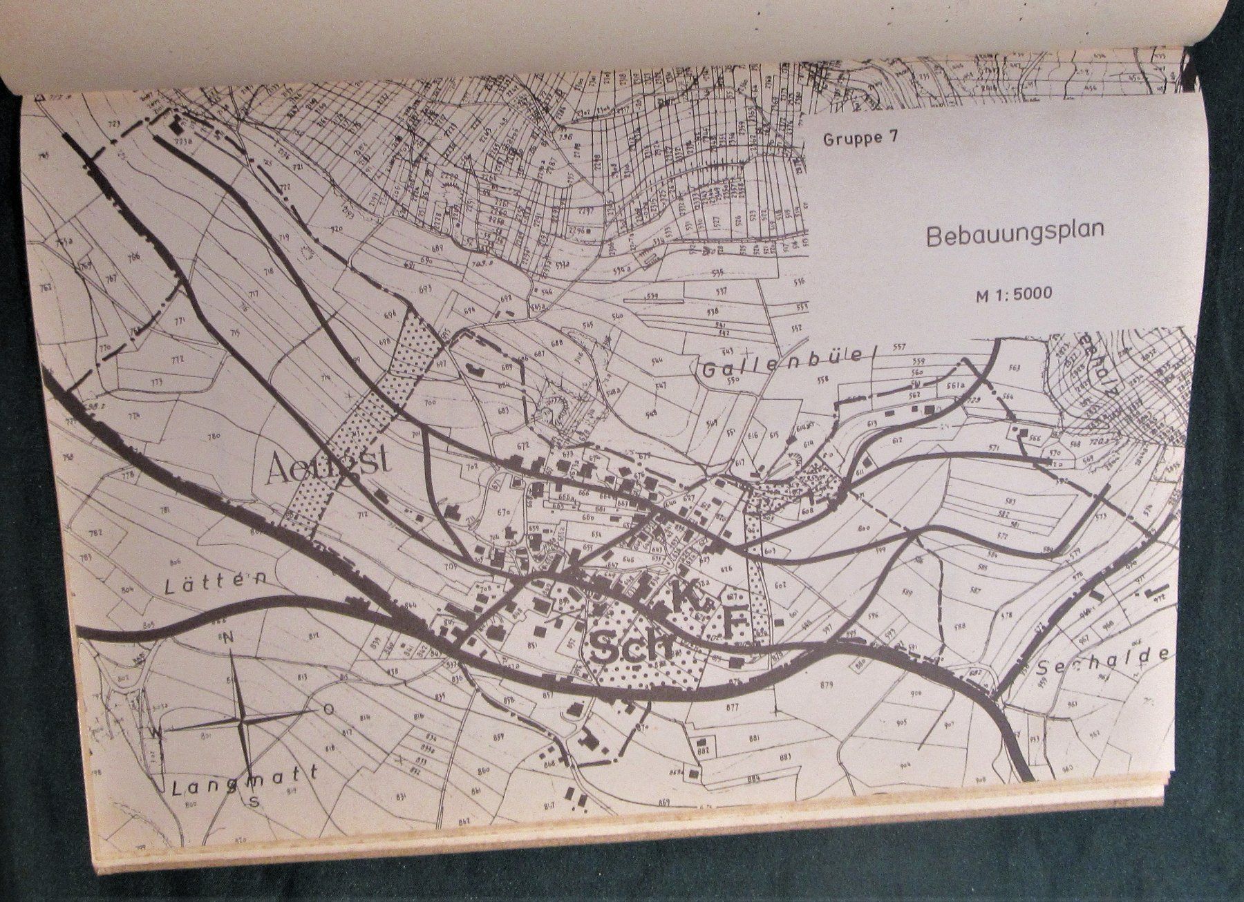 Libri: Aeugst am Albis,  Ortsplanung,  1965 – Usato da Hedingen venduto da Protechnica 3