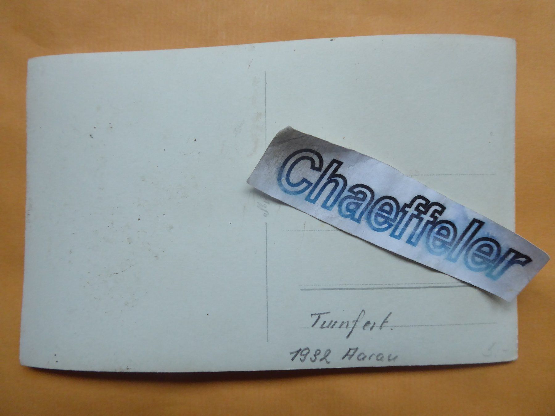 Cartoline postali: 1932 Turnfest Aarau – Usato da Zürich venduto da Chaeffeler 1