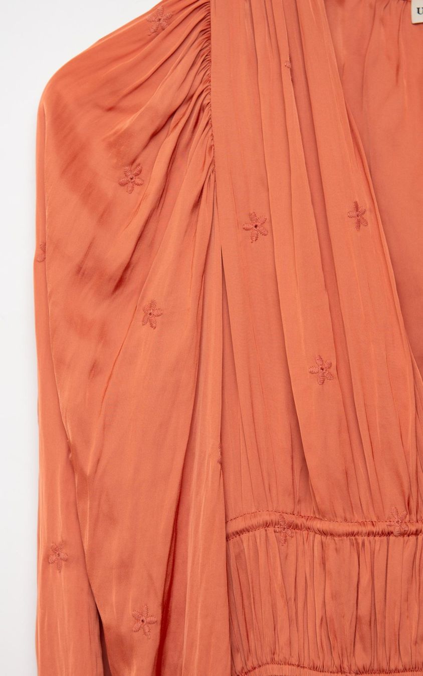 Ulla Johnson Vestiti: Ulla Johnson Rust Eyelet Millie Kleid – Gr. M – Usato da Illnau venduto da Monkky 5