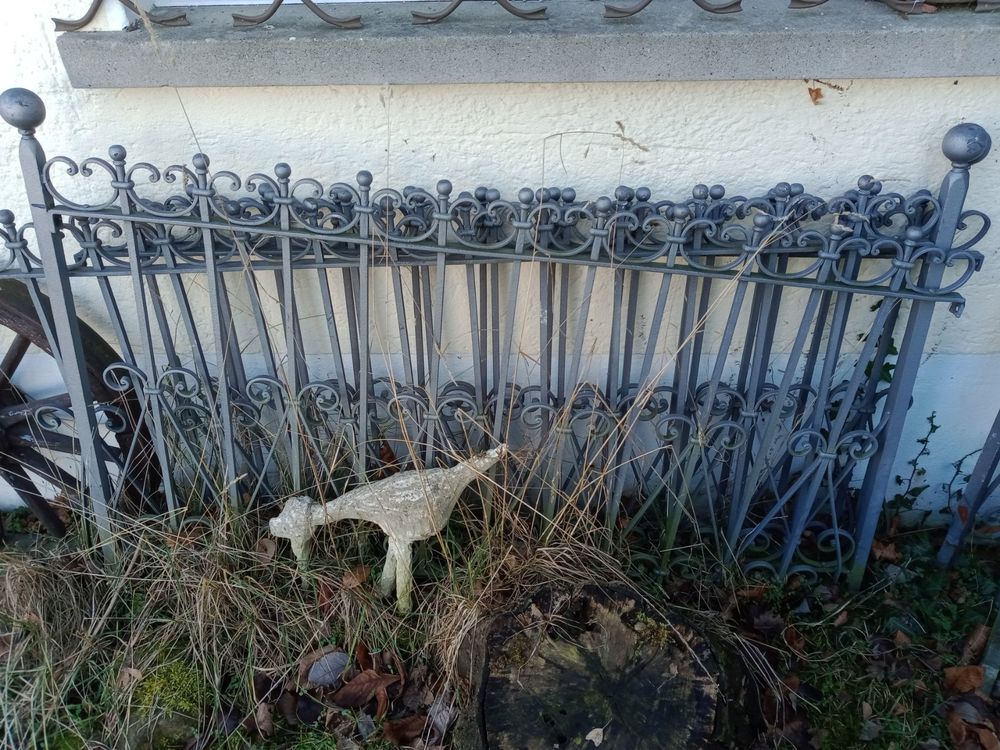 Gartenzaun Metall massiv Kaufen auf Ricardo