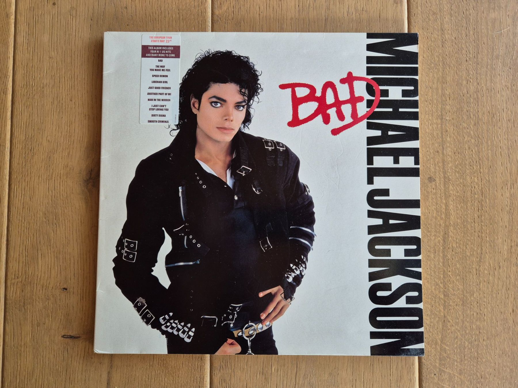 Dischi in vinile: Michael Jackson - Bad - Album Vinyle Original – Usato da Savièse venduto da coeur88