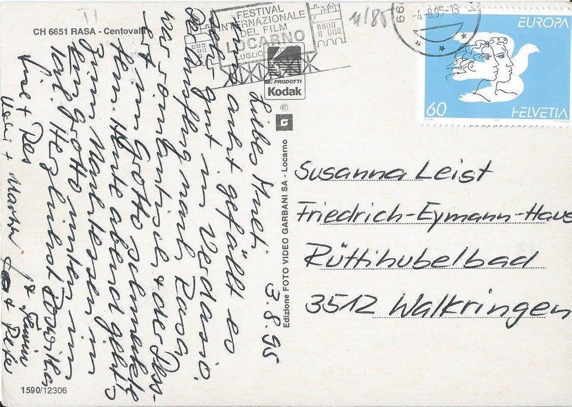 Cartoline postali: Rasa-Centovalli TI – Usato da Rothrist venduto da Stranglehold 1