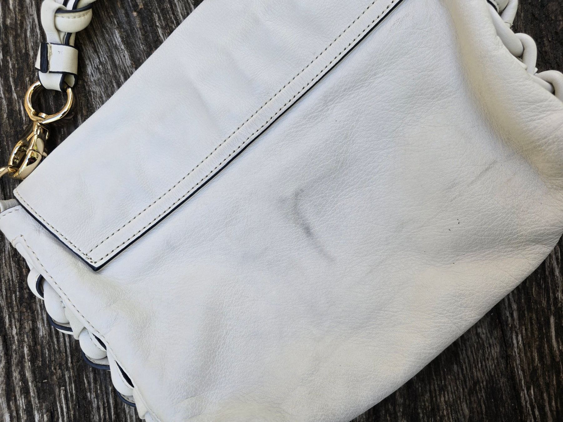 Coccinelle Taschen für Damen: Accessoires: Coccinelle Tasche Leder weiss – Gebraucht aus Romanshorn von Rachacha 8