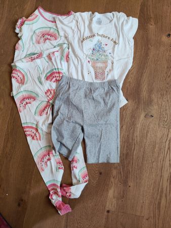 Carter's Lot 2x maedchenpijama Gr.12y