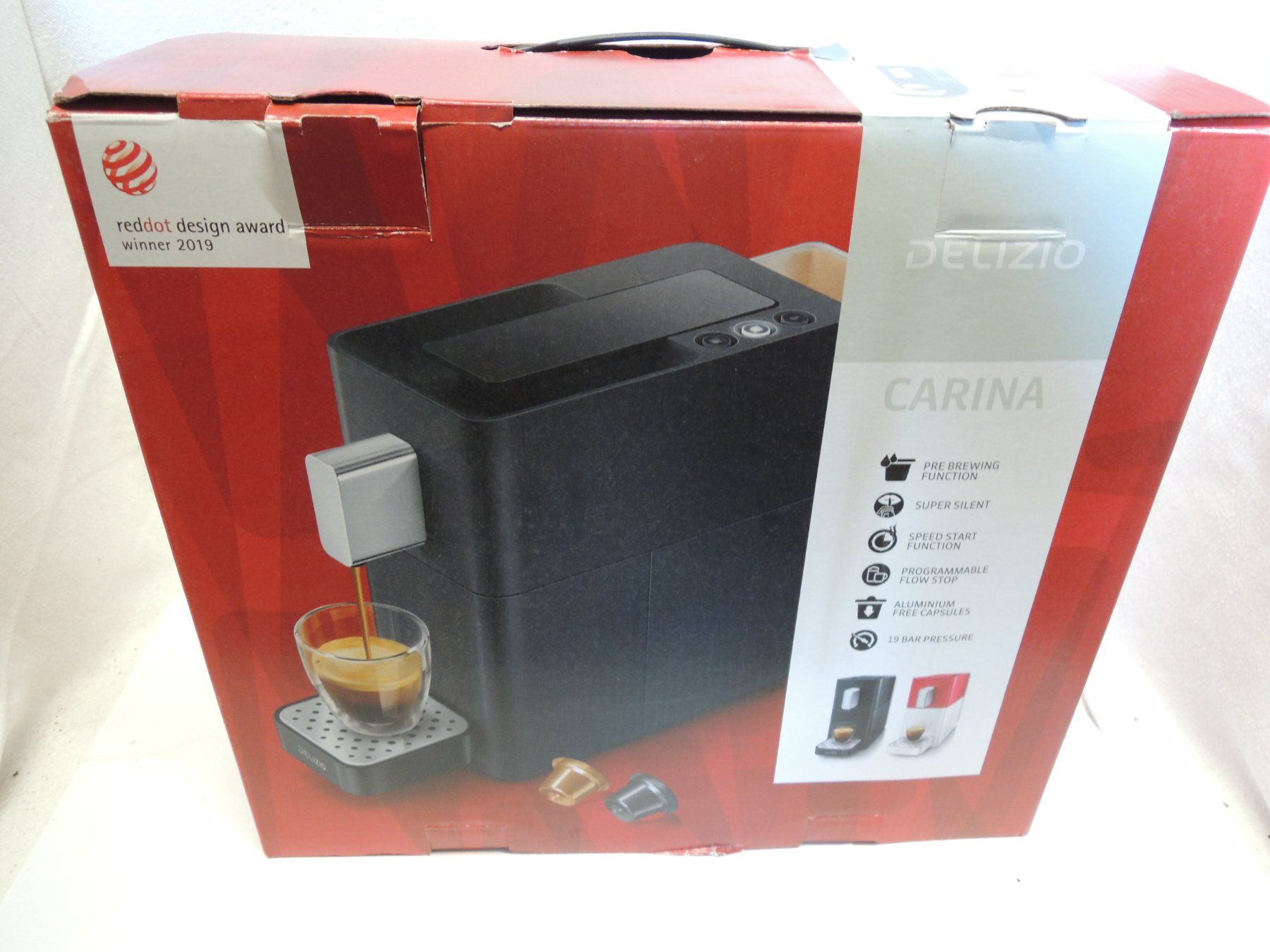 Delizio Macchine per caffè & Macchine per espresso: CARINA KAFFEEMASCHINE neu – Nuovo e nell'imballaggio originale da Uznach venduto da rut_xrx5