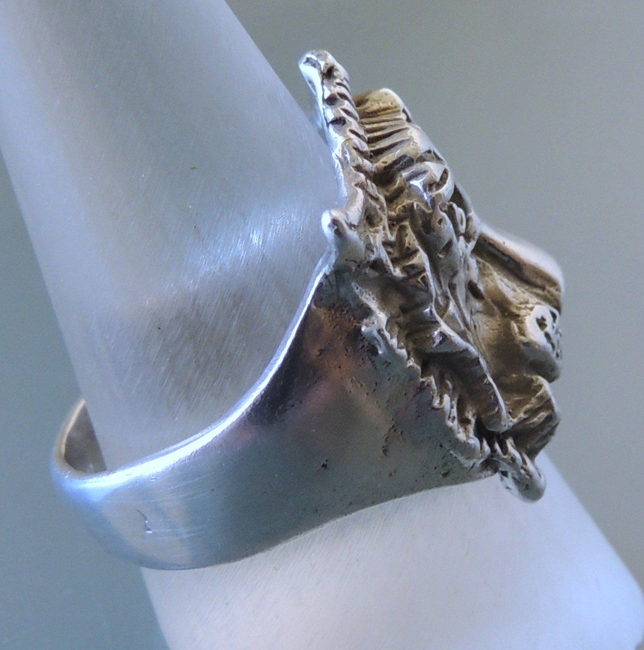 Anelli: Tiger Silber 925 Fingerring Gr. 63 – Usato da Waldenburg venduto da schaller707 4