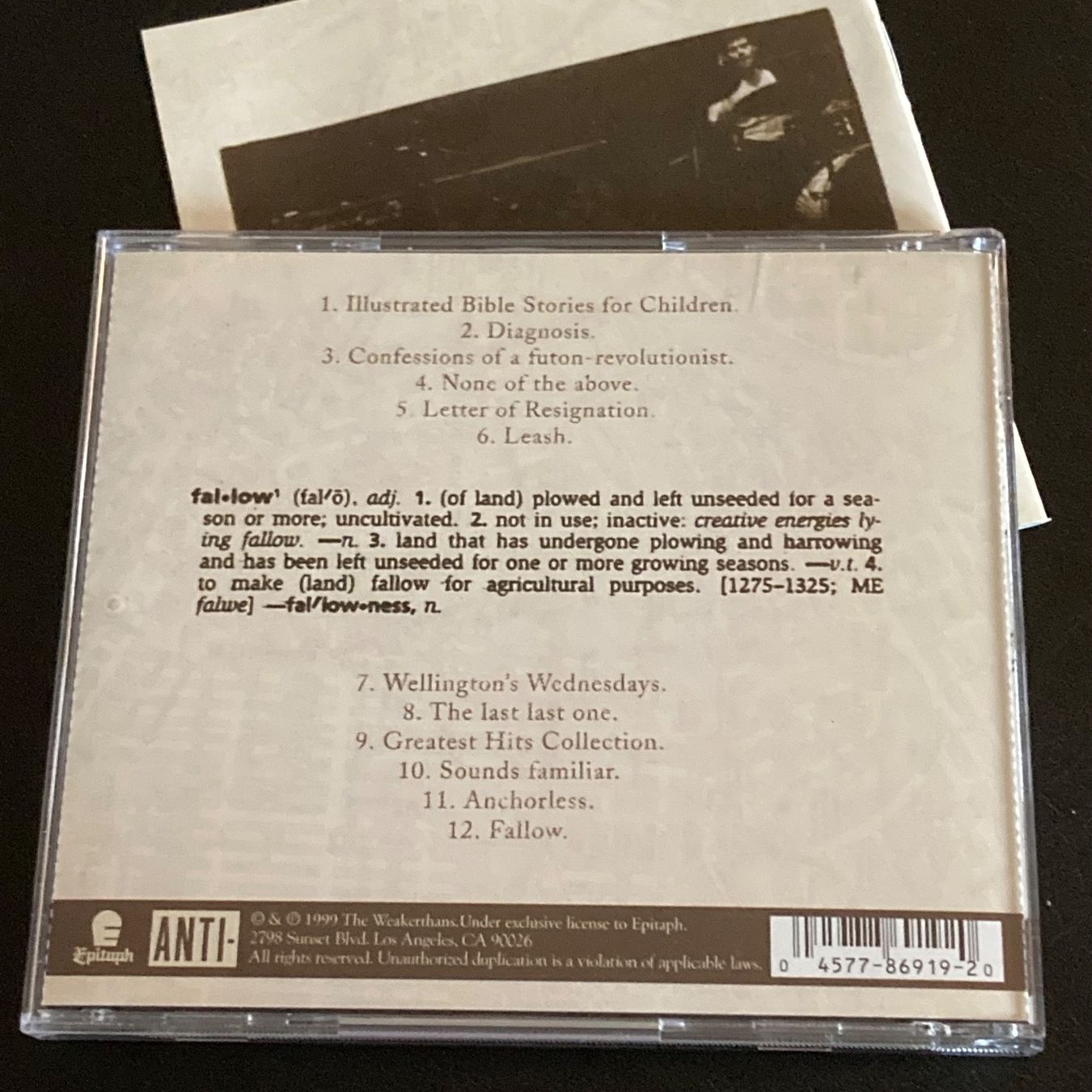 CD: The Weakerthans - Fallow | Indie Rock – Usato da Bern venduto da Ntsamina 1