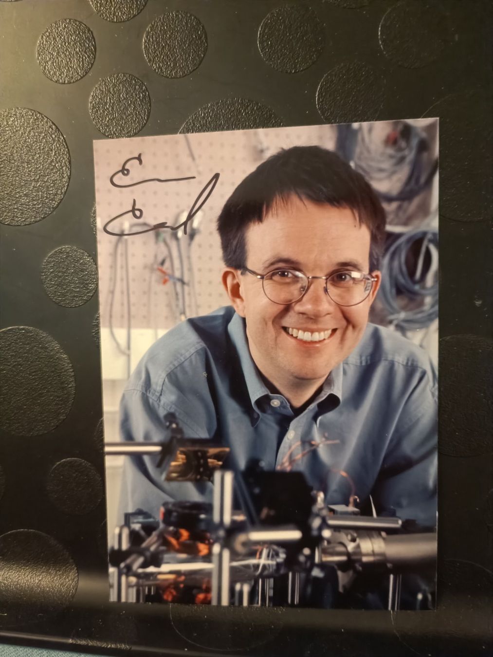 Autografi: Eric Cornell - Nobelpreis - handsigniert – Usato da Menziken venduto da Artographs