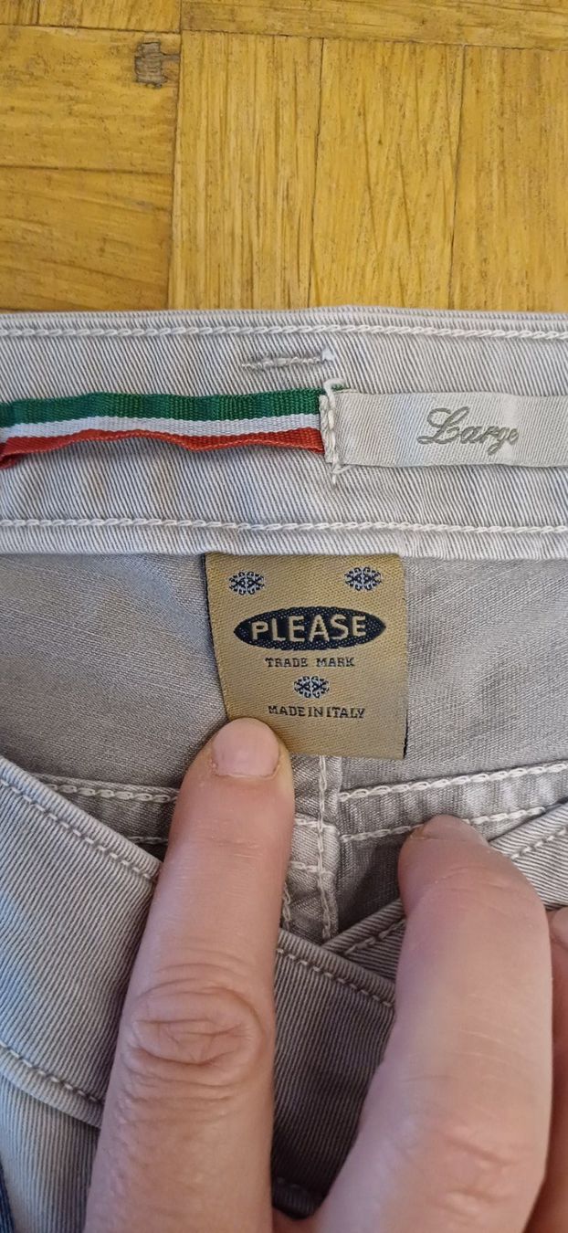Please Jeans Jeans: Summer Jean light grey, PLEASE brand, M/L size – Nuovo (secondo la descrizione) da Dübendorf venduto da palemoon 1