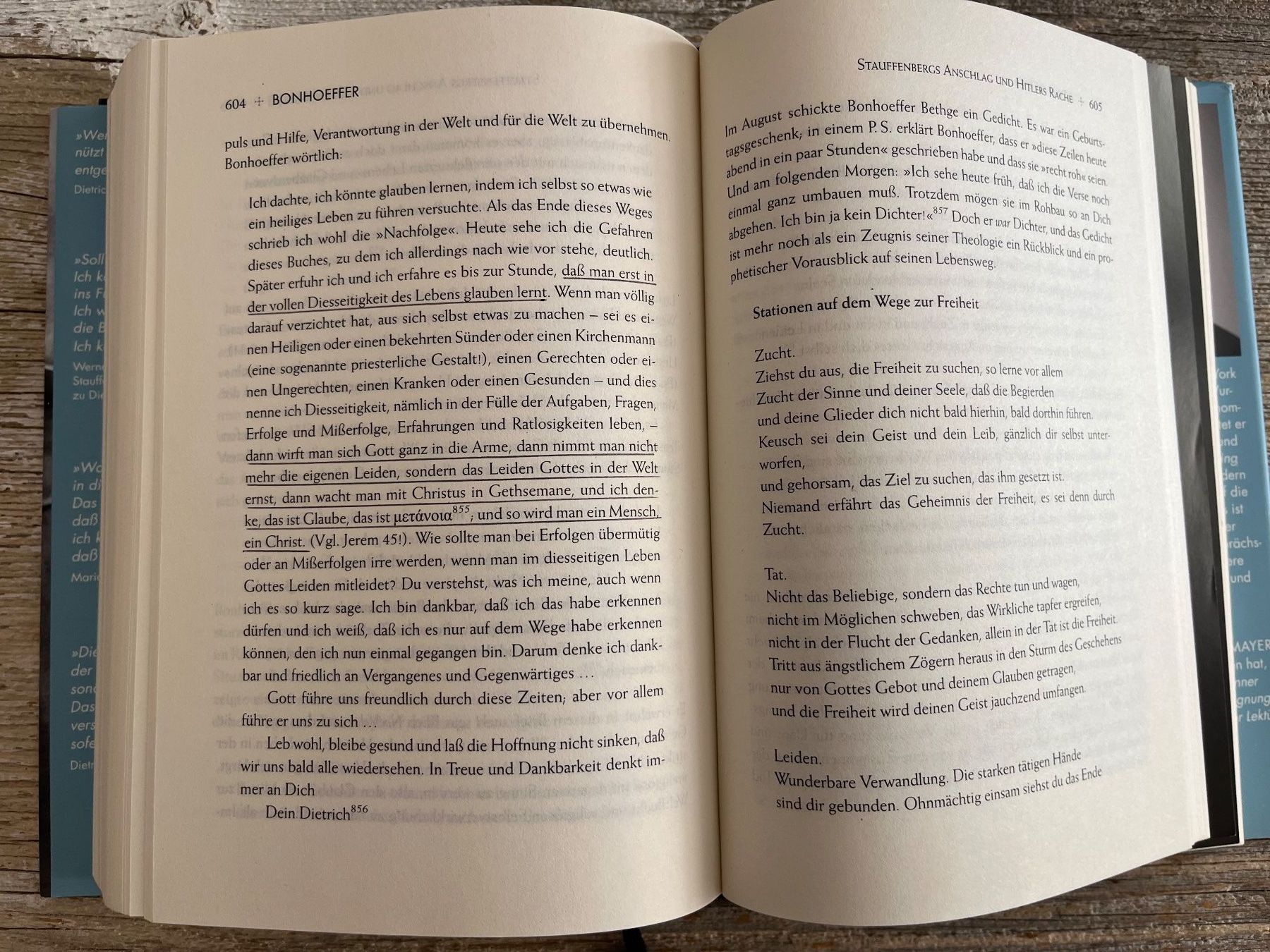 Bücher: Eric Metaxas: Bonhoeffer: Pastor, Agent, Märtyrer + Prophet – Gebraucht aus Pfäffikon ZH von buresi 2