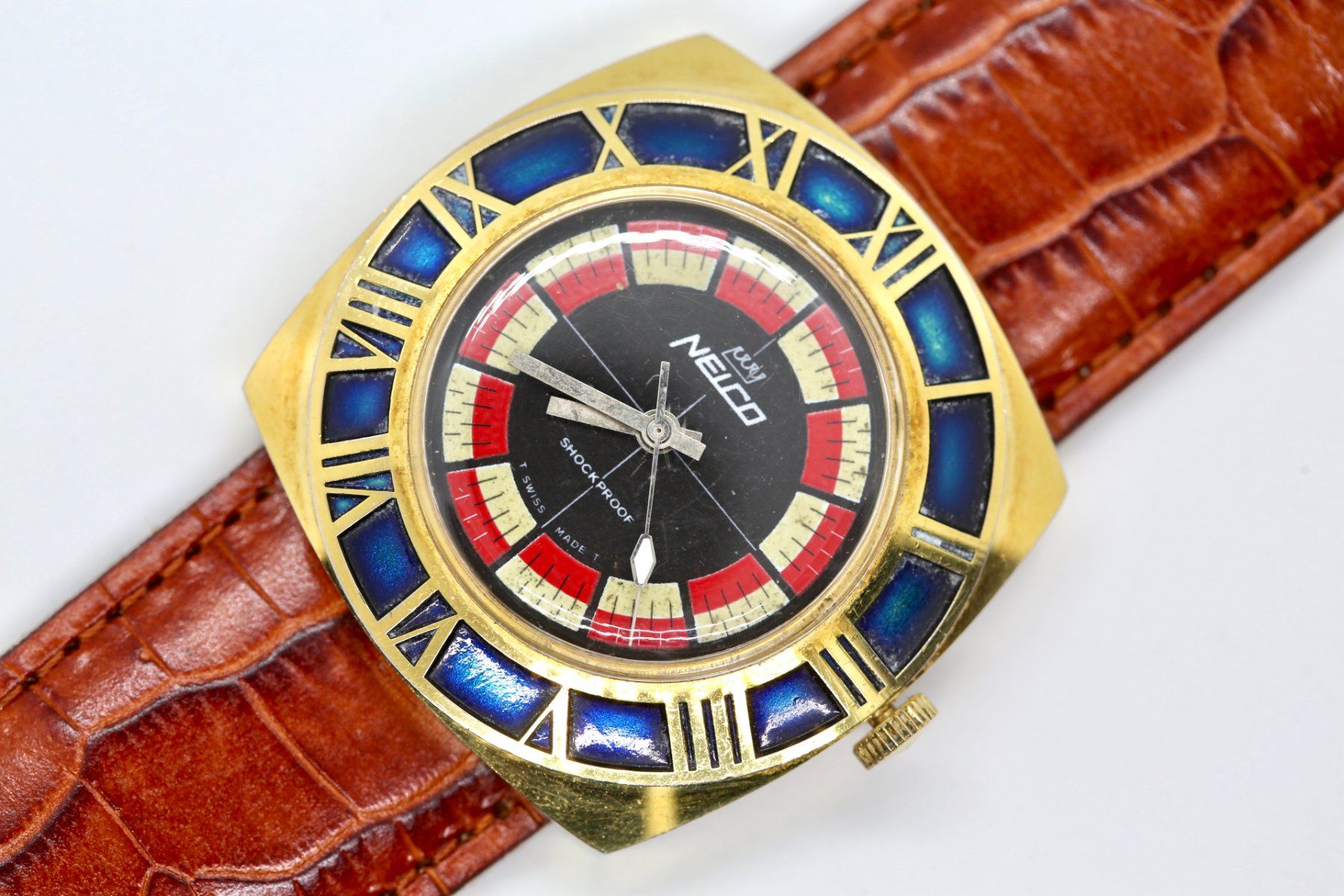 Uhren: Nelco Vintage 41mm ab 1Fr! – Gebraucht aus Reinach BL von Han-Numismatik 1