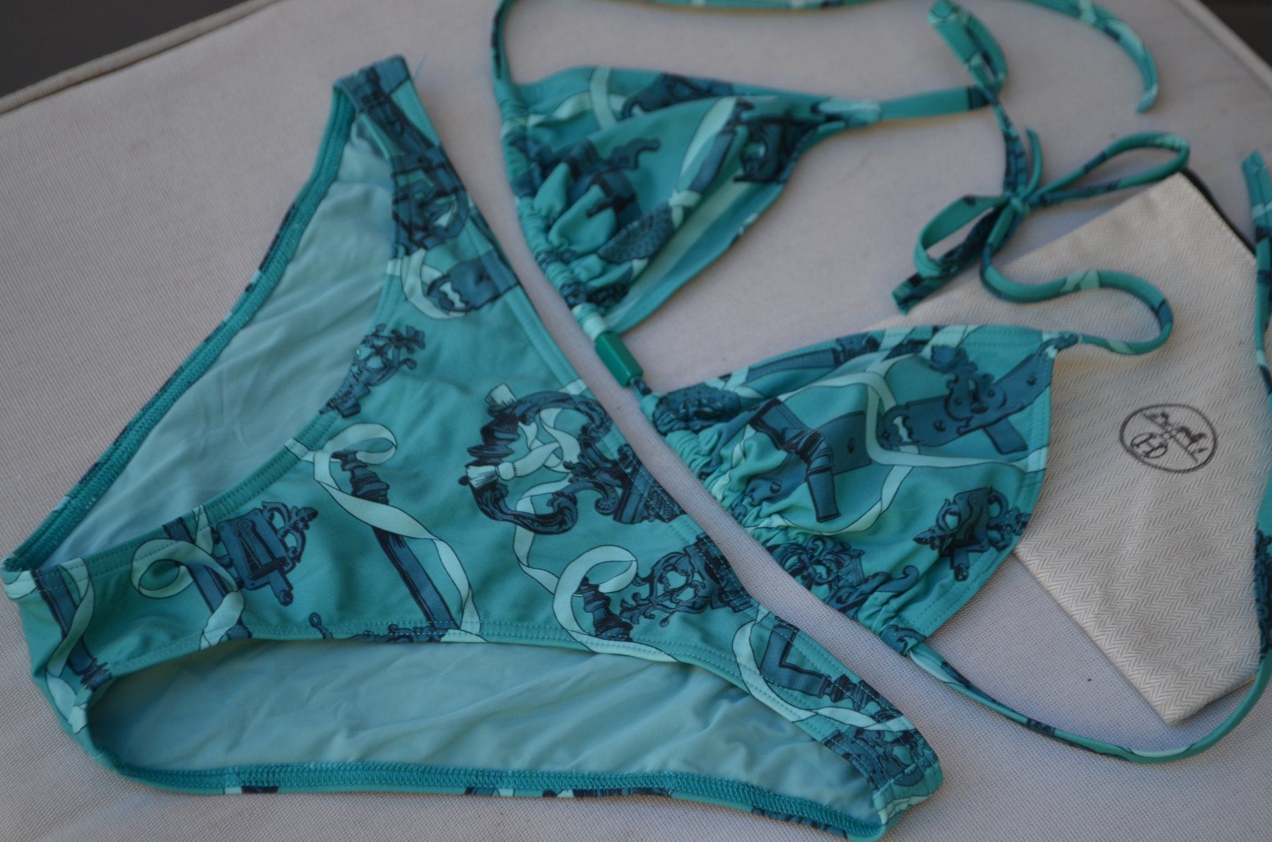 Hermès Costumi da bagno & Bikini: Hermès  Bikini Gabrielle 36 – Usato da Collonges venduto da Auganien 2
