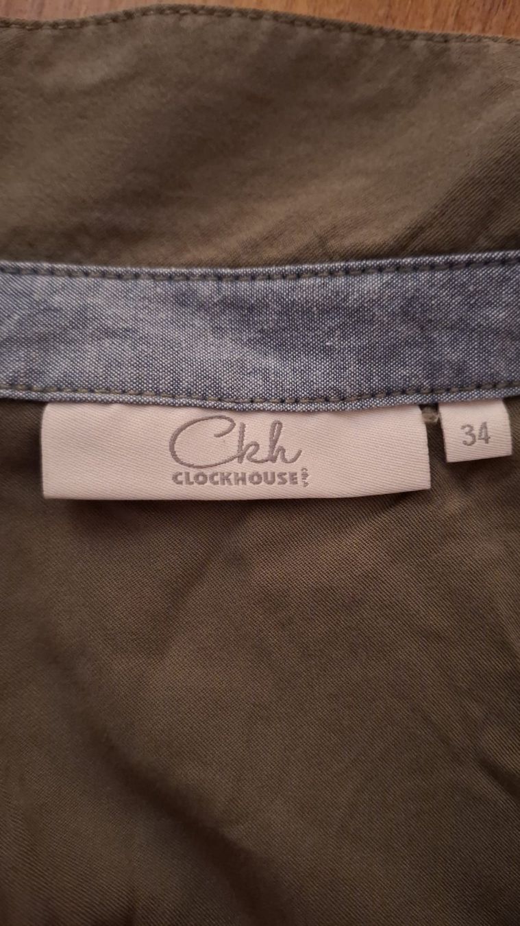 Jumpsuits: Chicer Overall Jumpsuit Clockhouse Gr. 34 khaki – Gebraucht aus Volketswil von ald_2x9b 2