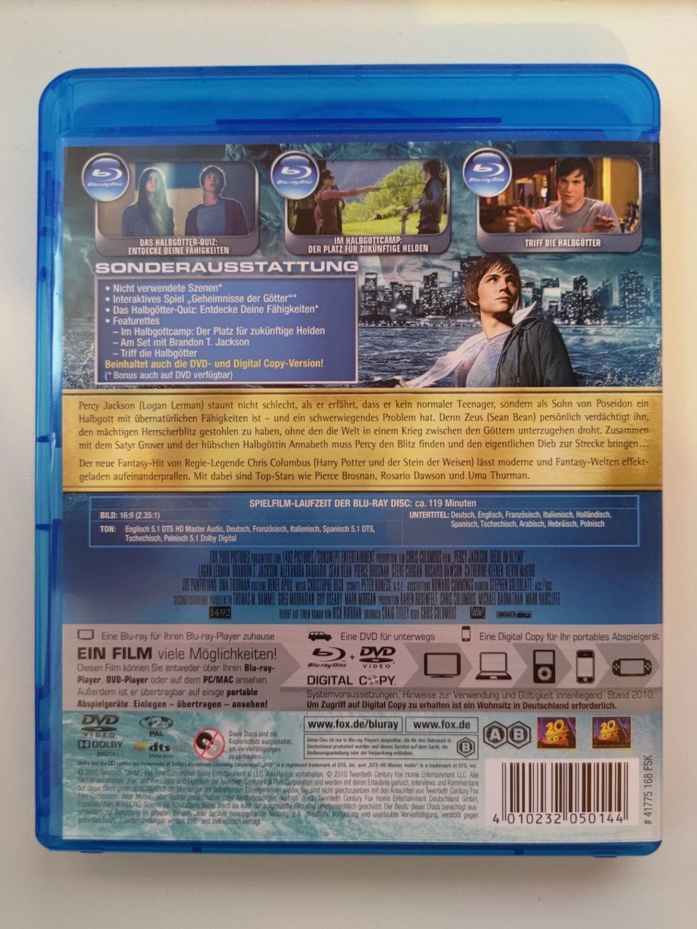 Tutti i DVDs: Percy Jackson - Diebe im Olymp – Usato da Liestal venduto da Kratzilla 3